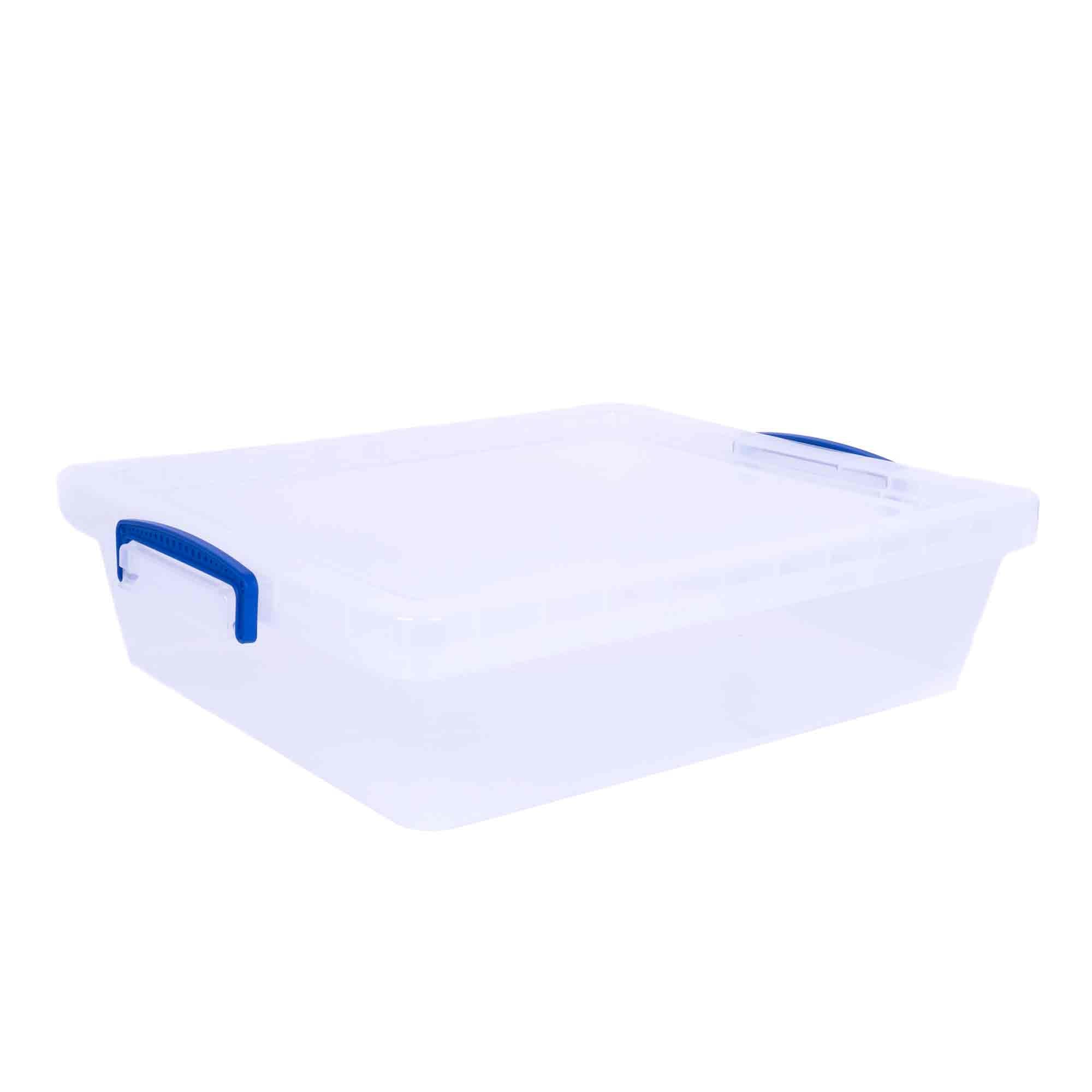 Caisse de rangement plastique transparent 17 litres