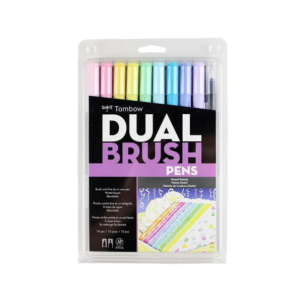 Tombow Dual Brush Pen Art Markers, Citrus, 10-Pack – East Coast