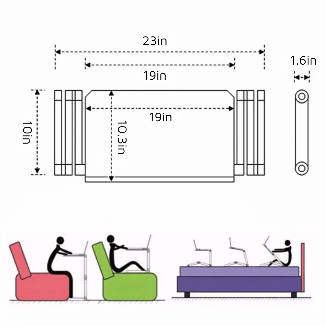 home office laptop stand with cooling fan and mouse tray