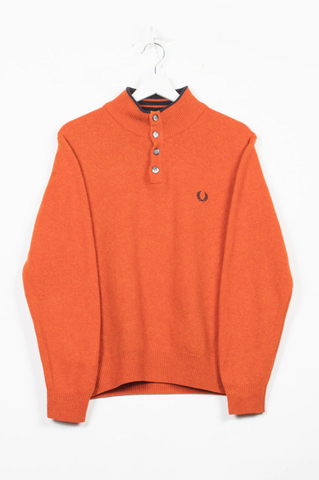 BeThrifty Knitted Pullover Fred Perry