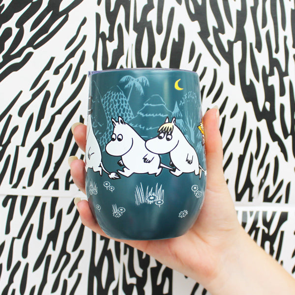 Moomin ムーミン House of Disaster ハウス オブ ディザスター 蓋つきタンブラー ( Forest / 350ml )