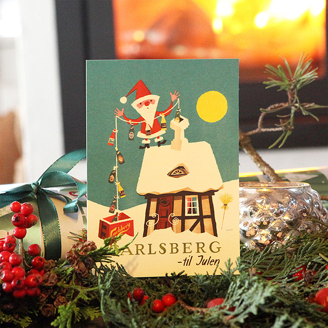 Ib Antoni イブ アントーニ クリスマス ポストカード クリスマスのためのカールスバーグ 北欧雑貨