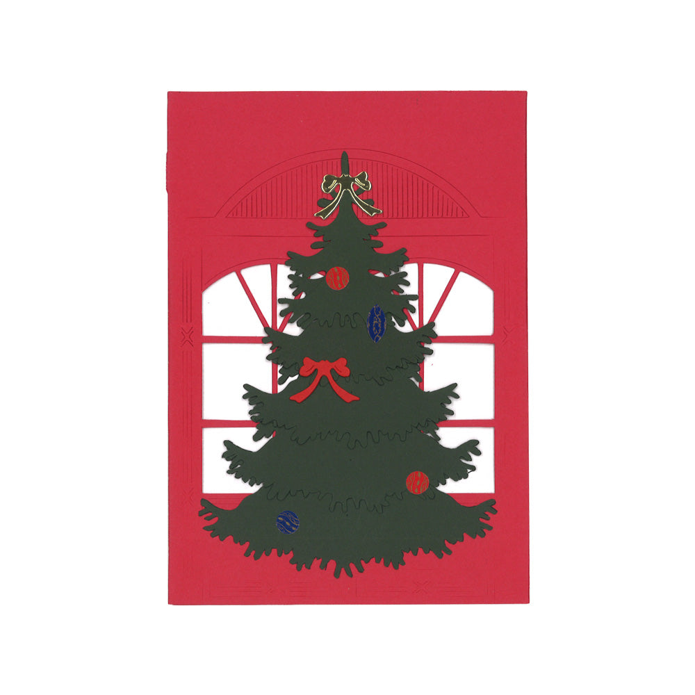 Oda Wiedbrecht オダ ウィードブレクト ペーパーモビール カード クリスマスツリー 北欧雑貨