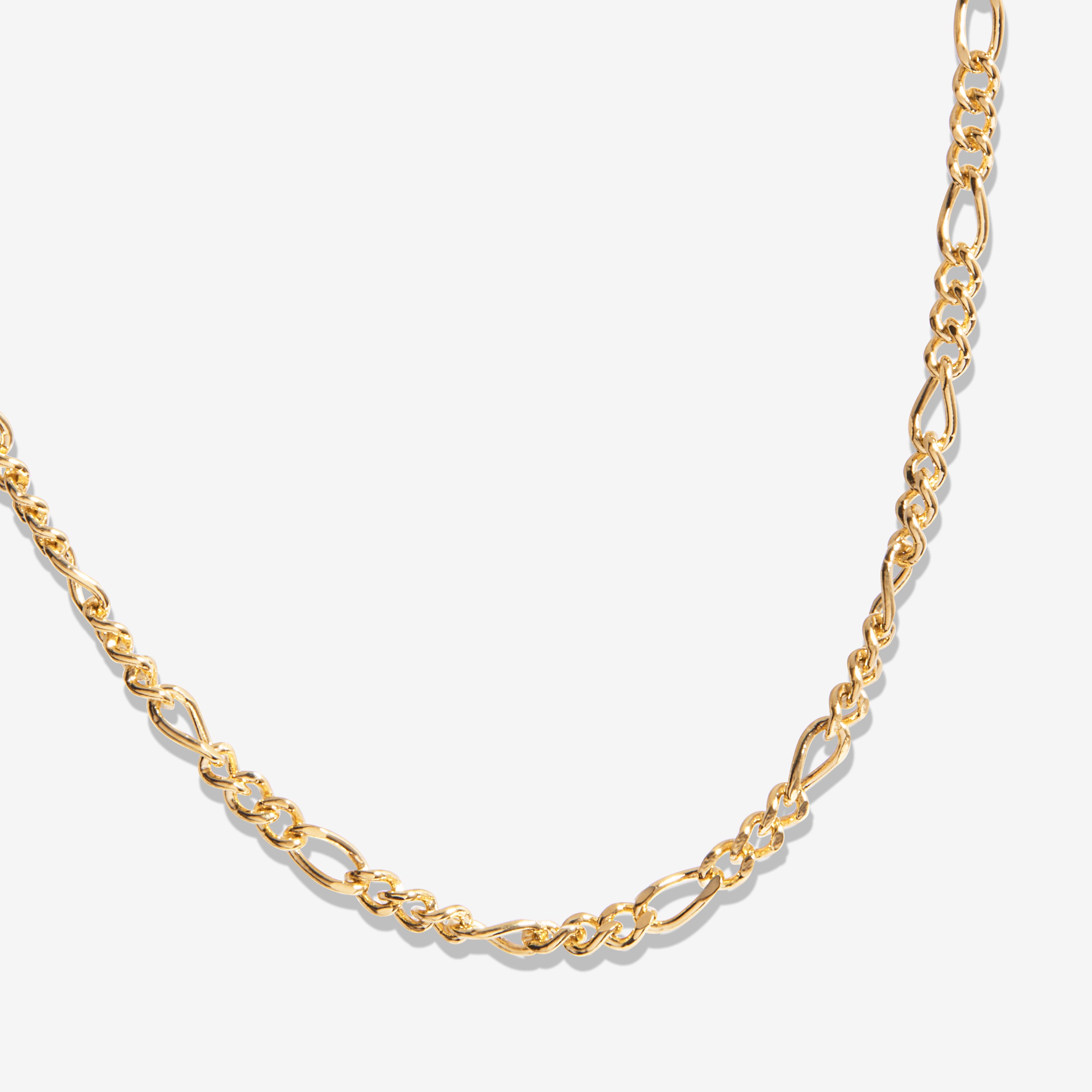 Brooklyn Padlock Necklace, Strength / Gold
