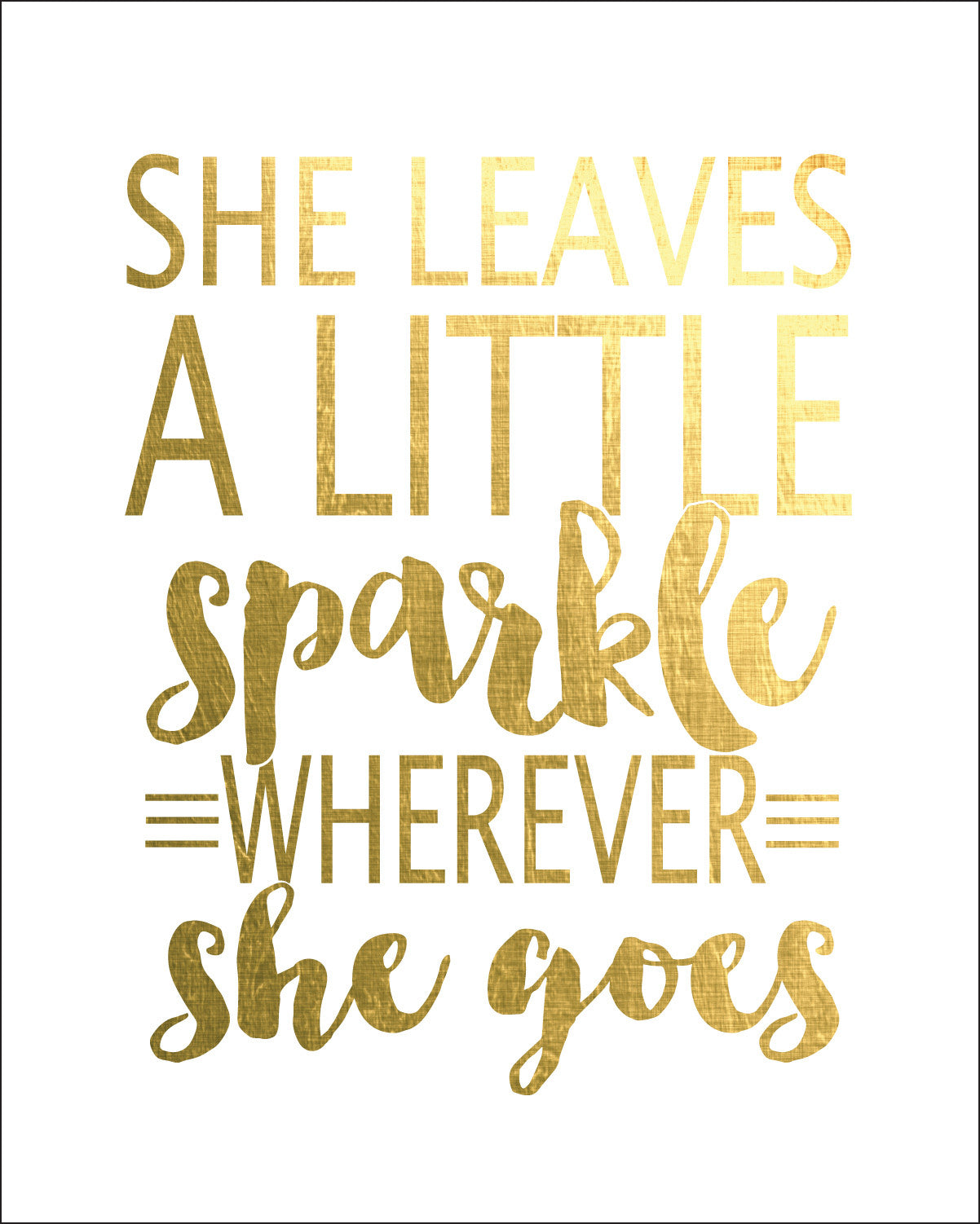 sparkle quotes in english