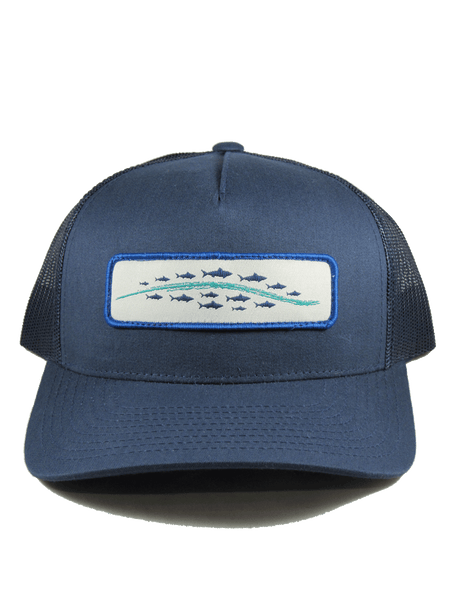 Trout Paint Hat - Charcoal - 3.5 Trucker