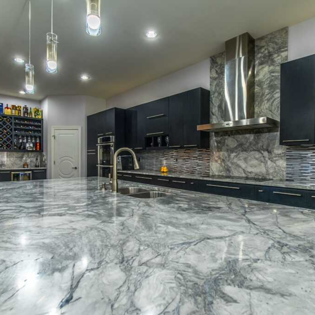 Super White Quartzite Kitchen Countertops Granite Republic