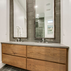 Heirloom Grey Quartz Bathroom Vanity Tops In Dallas Tx Granite