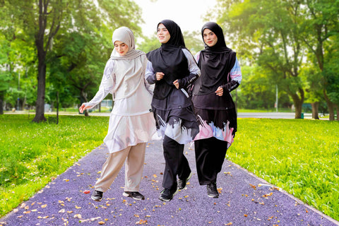 Wanita muslimah bersukan