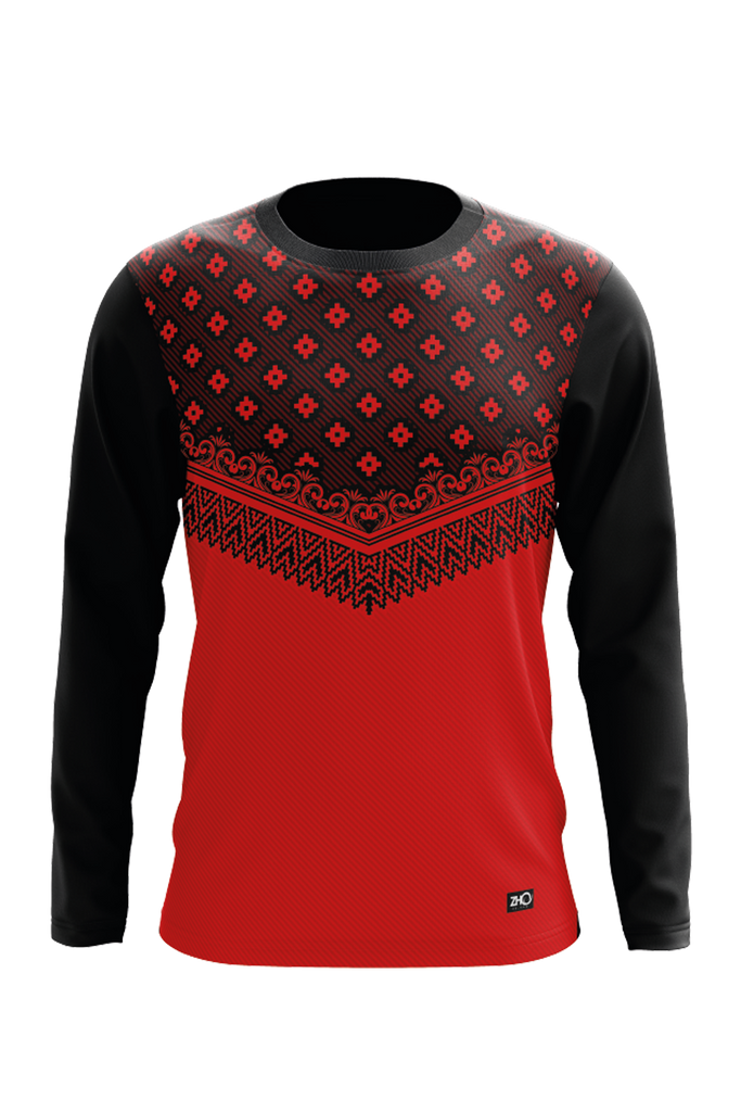 TTL 04 : THE TEJA - RED - LONG SLEEVE