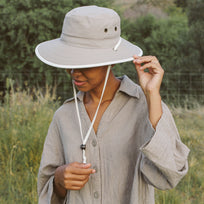 FXP11-EXPLORER-STONE NATURAL SUNHAT