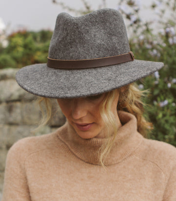 Wilde Fedora Woolfelt Winterhat