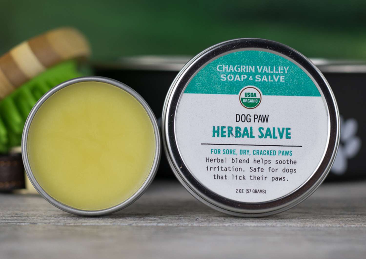 sustainable pet products chagrin valley soap dog paw salve