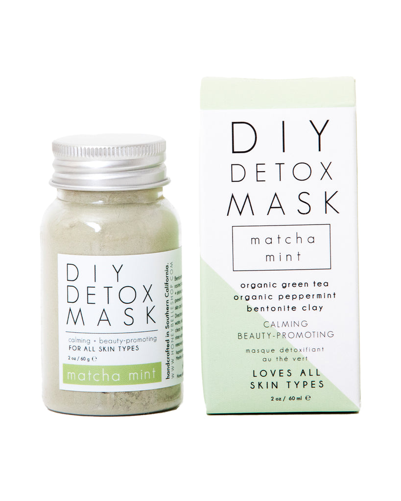 green tea detox face mask diy