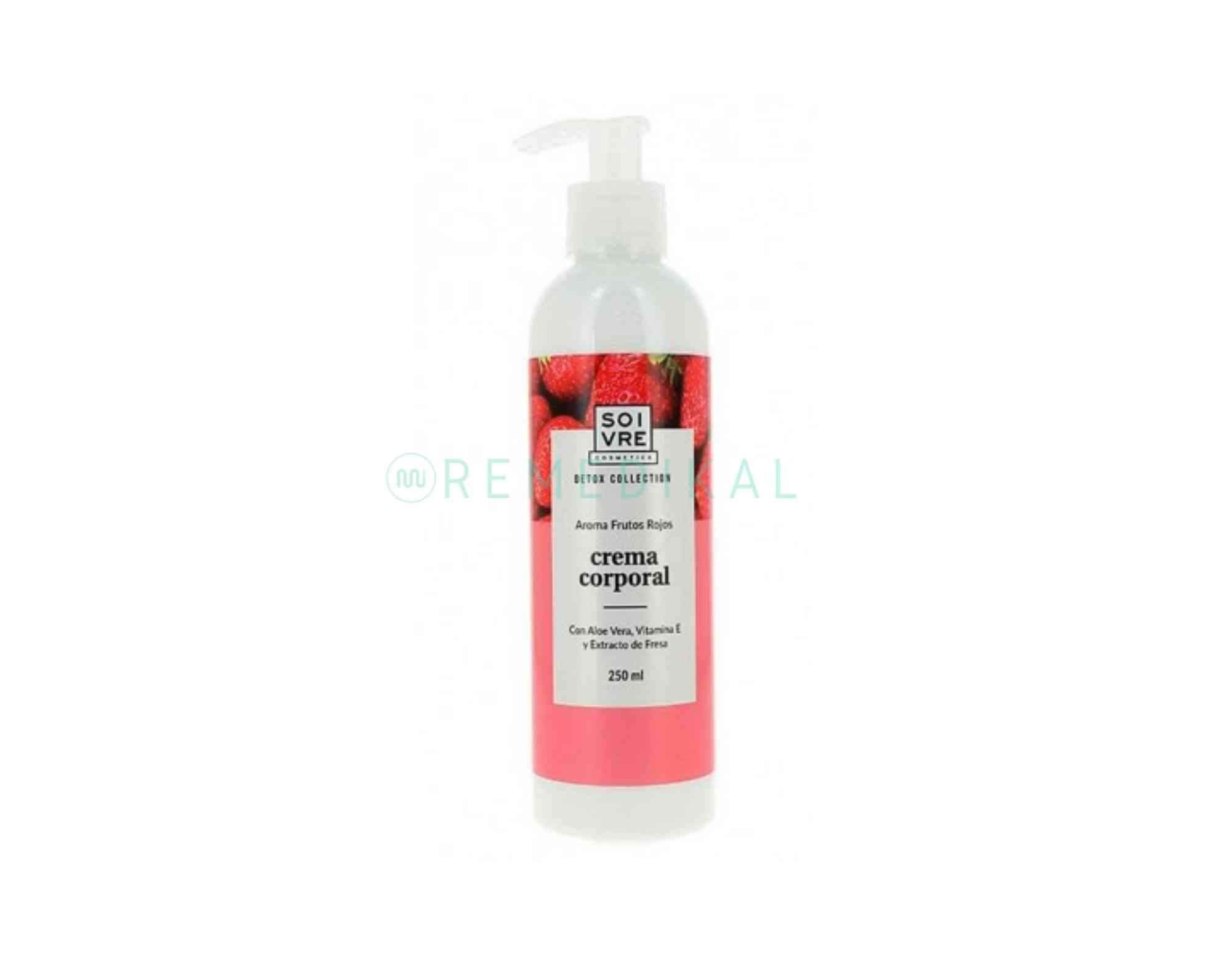 SOIVRE CREMA CORPORAL DE FRUTOS ROJOS 250ML - GoodFarma