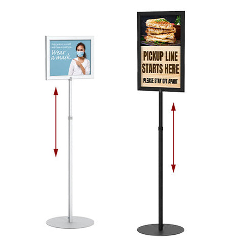 Quest Sign Stands, Floor Standing Sign Holders