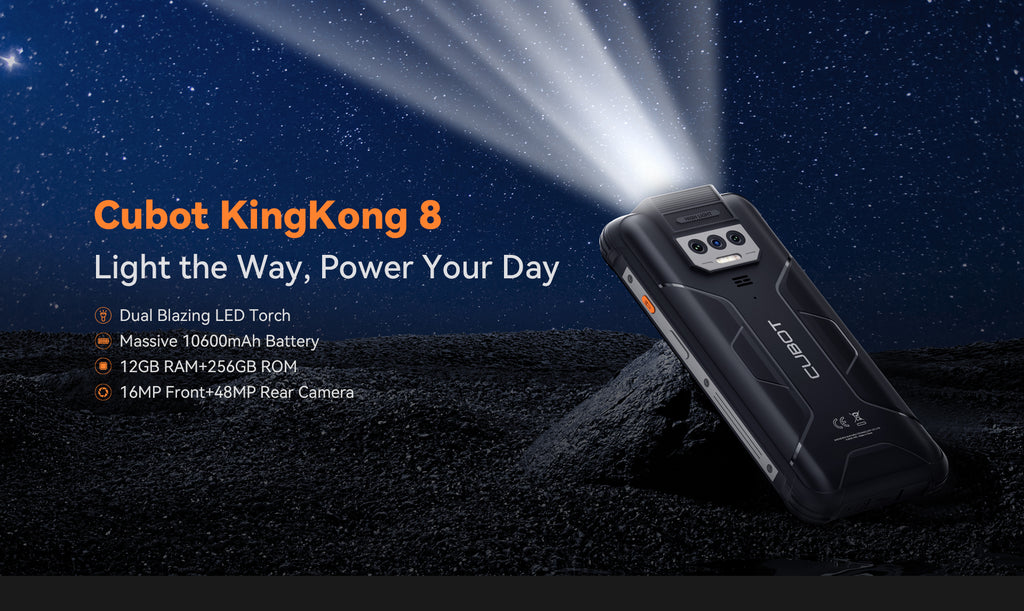 cubot kingkong 8 rugged phone