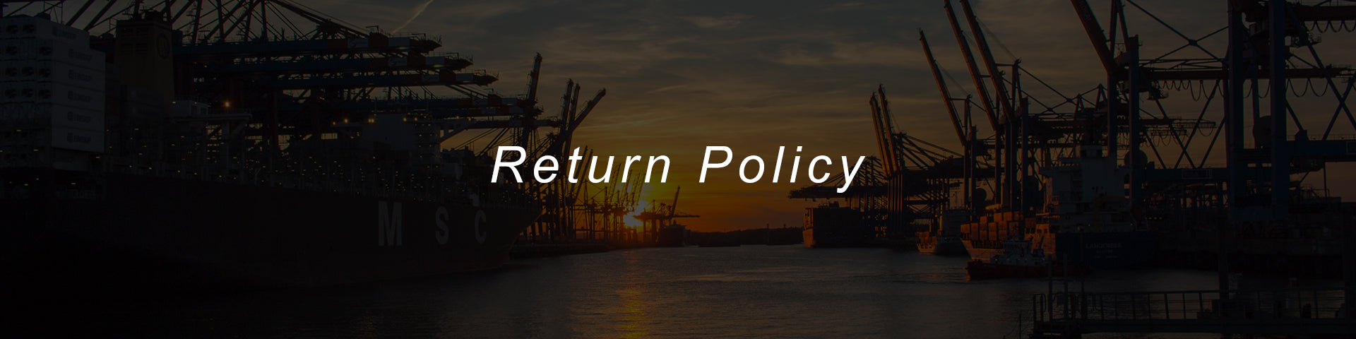 return policy