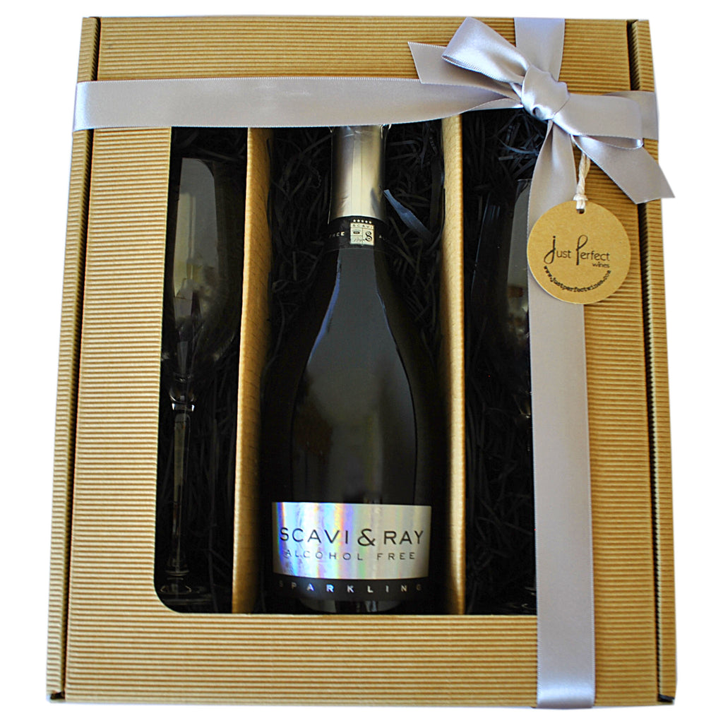 Scavi & Ray Alcohol Free Sparkling Wine Gift Set Just