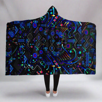 Hooded Blanket - AOP - Subliminator