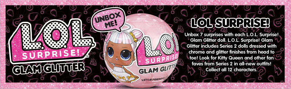 lol surprise glam glitter list