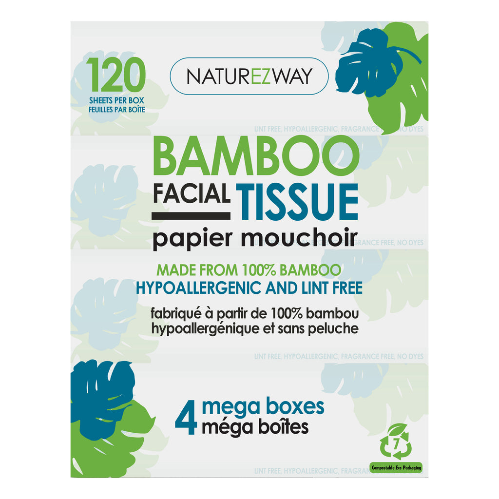 Naturezway Bamboo Mega Box Facial Tissue 2ply