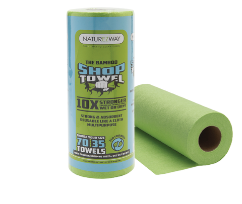 Washable Organic Bamboo Paper Towel Roll - 20 Sheets – Unik by Nature