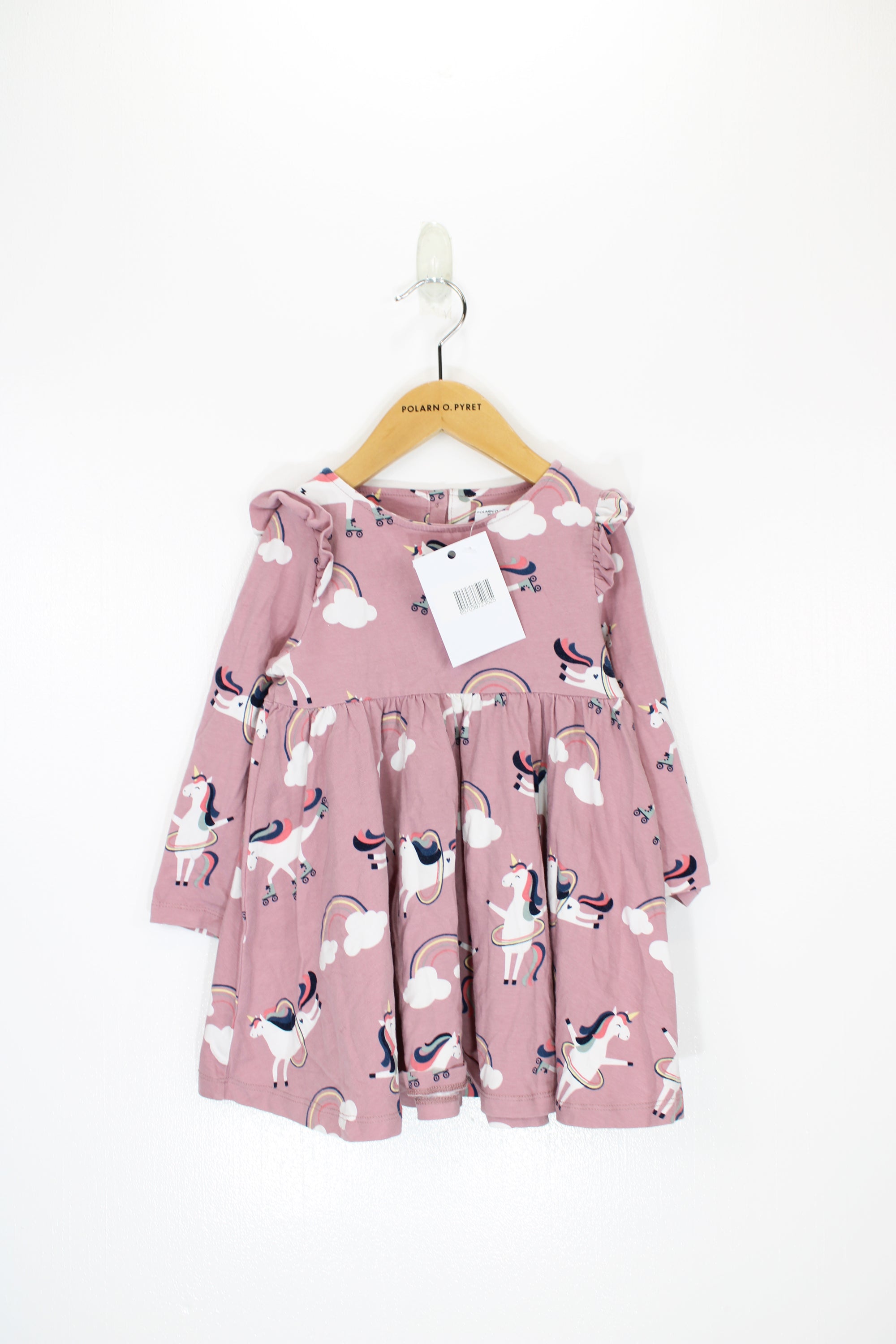 Unicorn Print Kids Dress