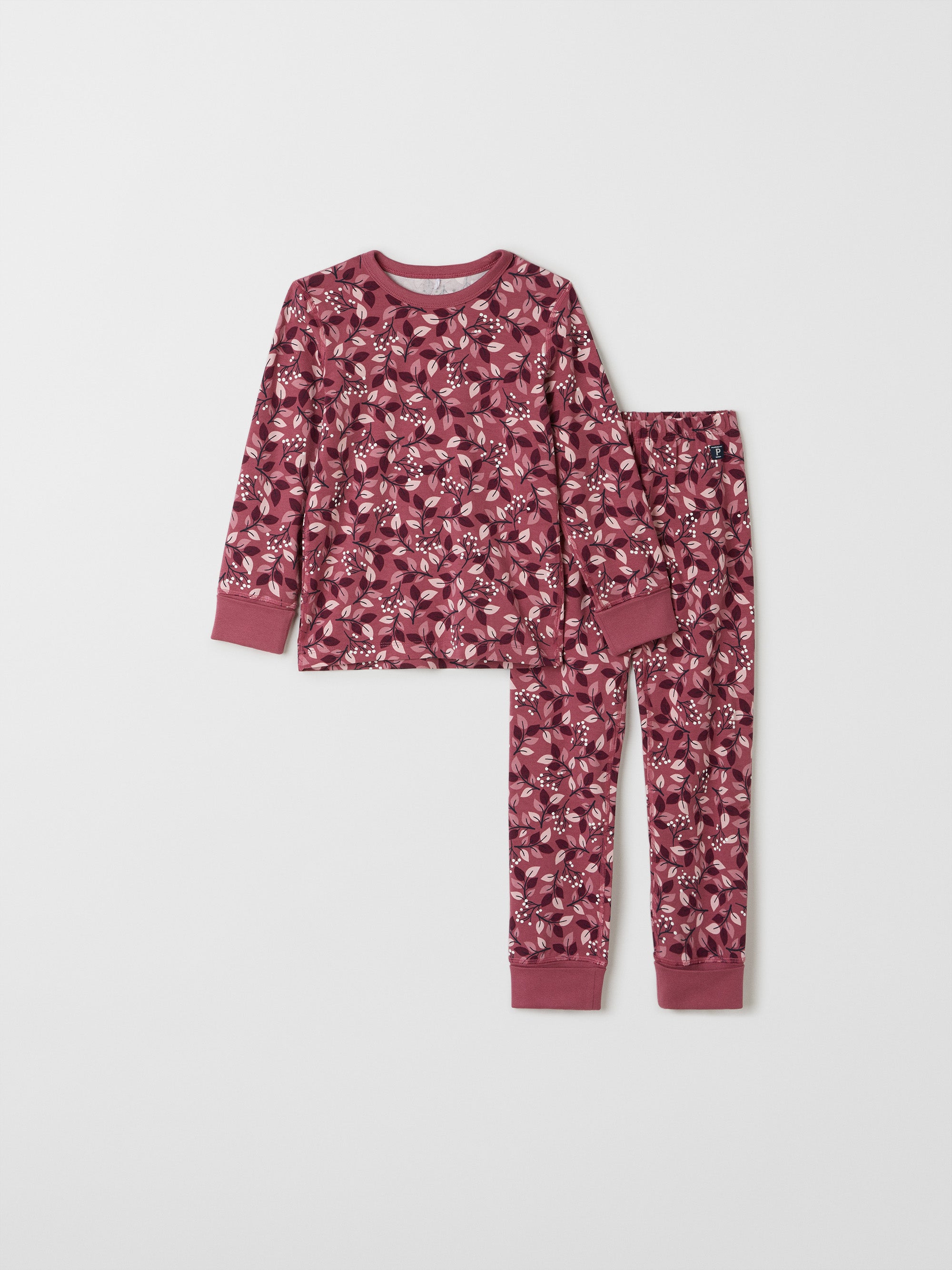 Leaf Print Kids Pyjamas