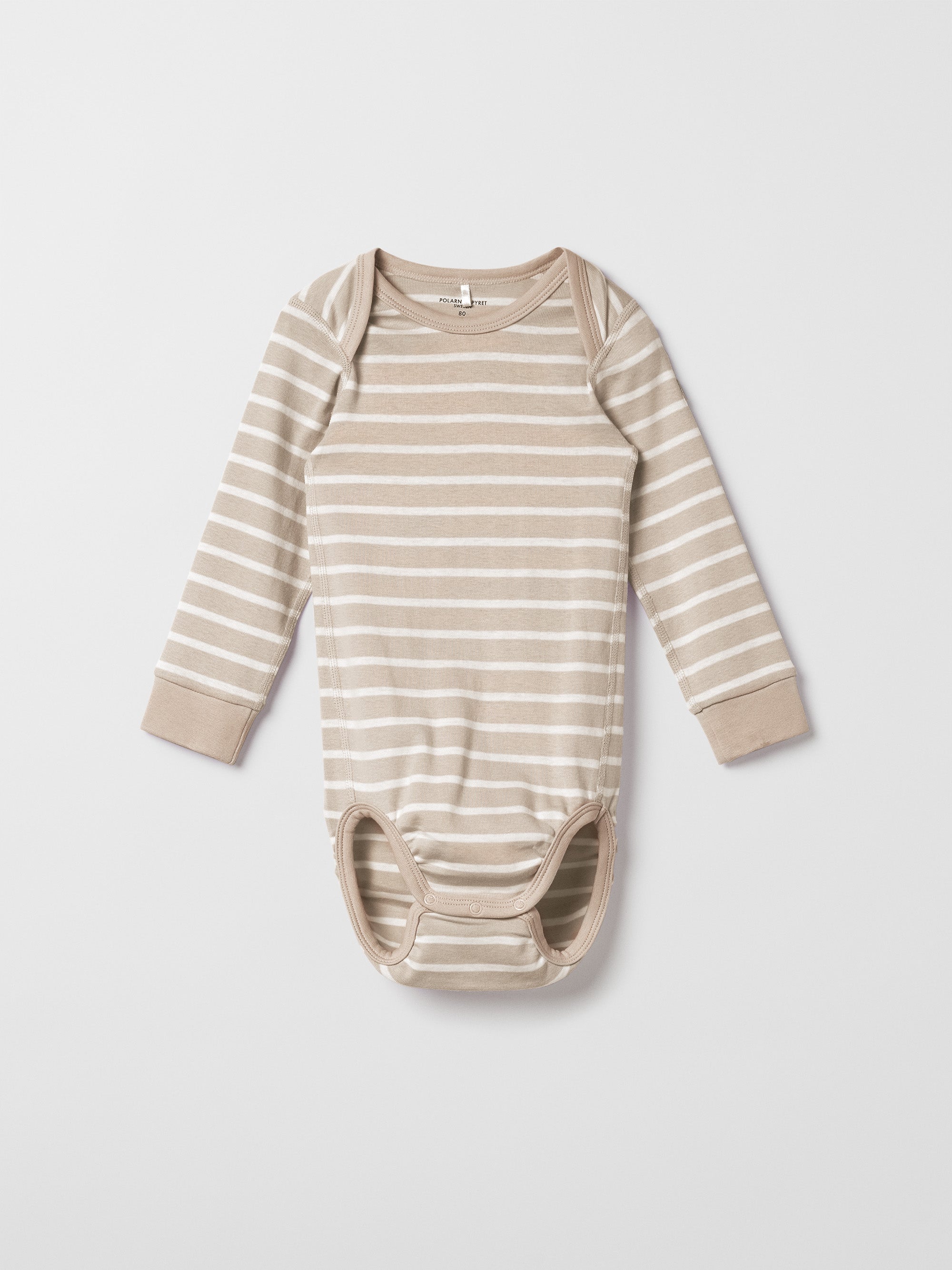 Striped Baby Babygrow