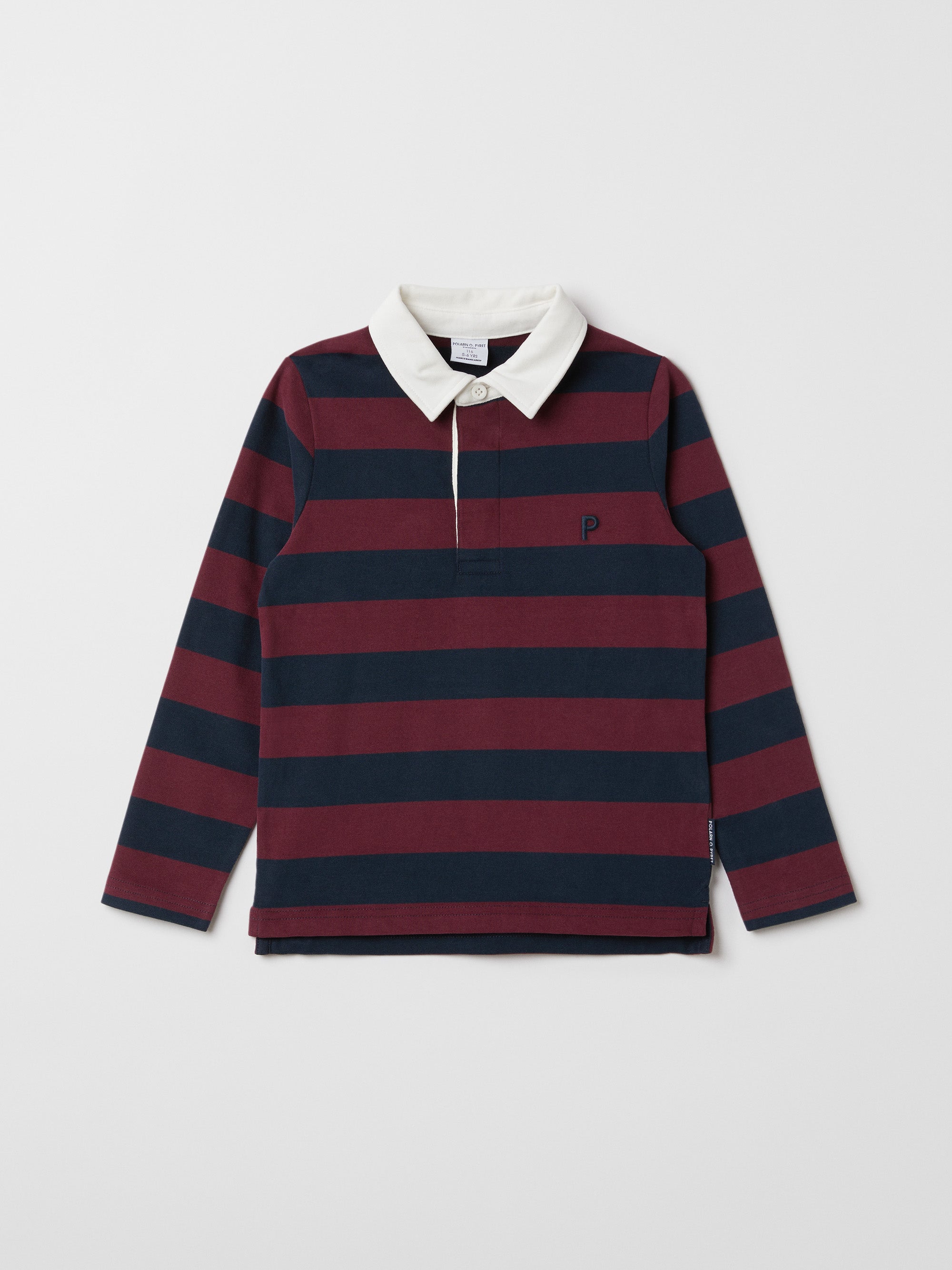 Long Sleeve Kids Polo Shirt