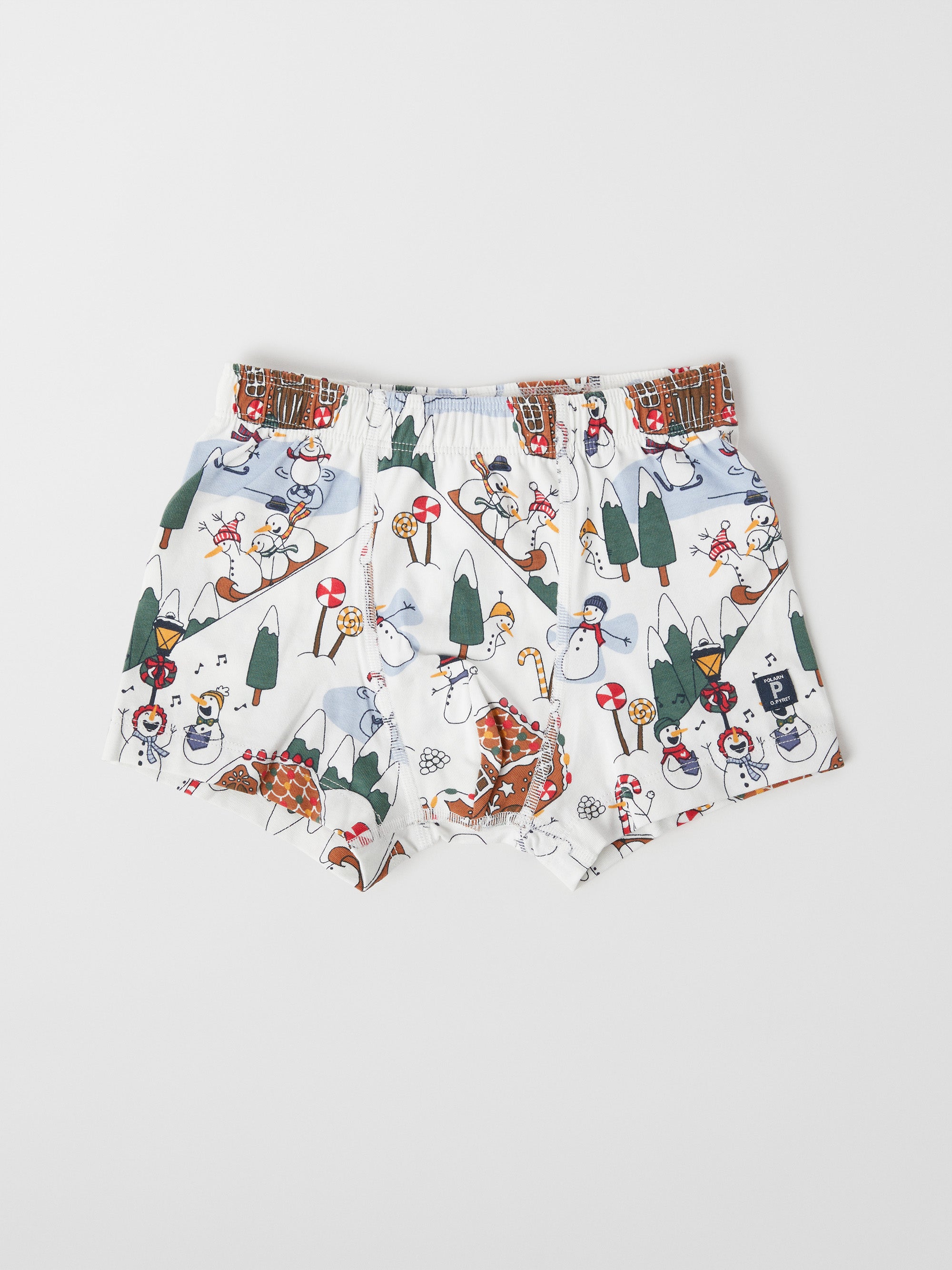 Gingerbread House Boys Boxers
