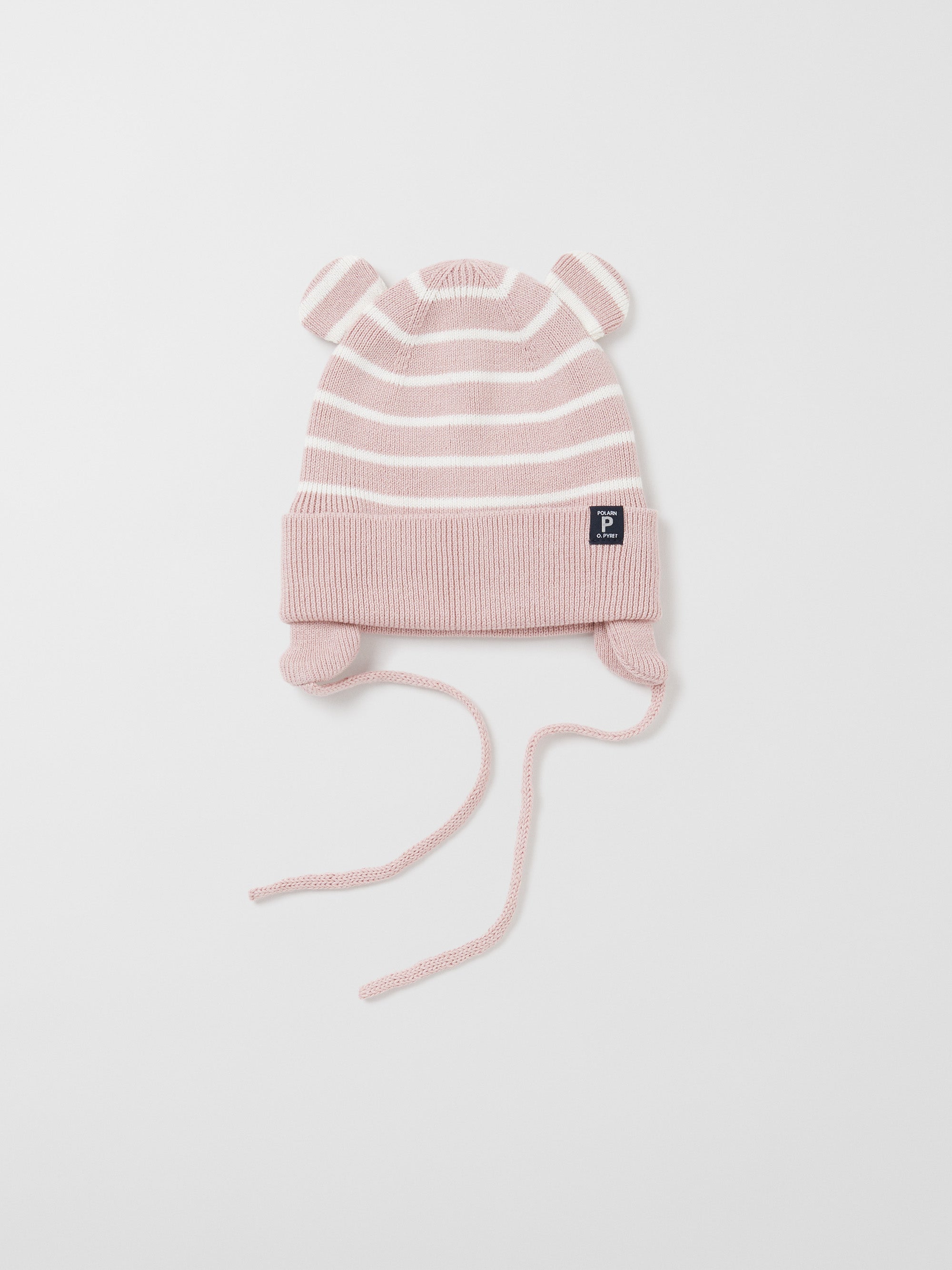 Striped Knitted Baby Hat