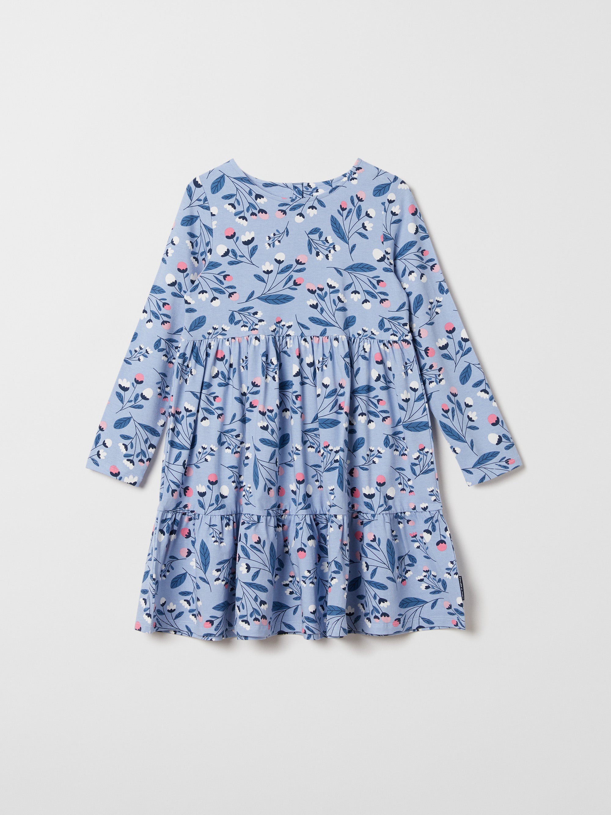 Floral Print Tired Dress