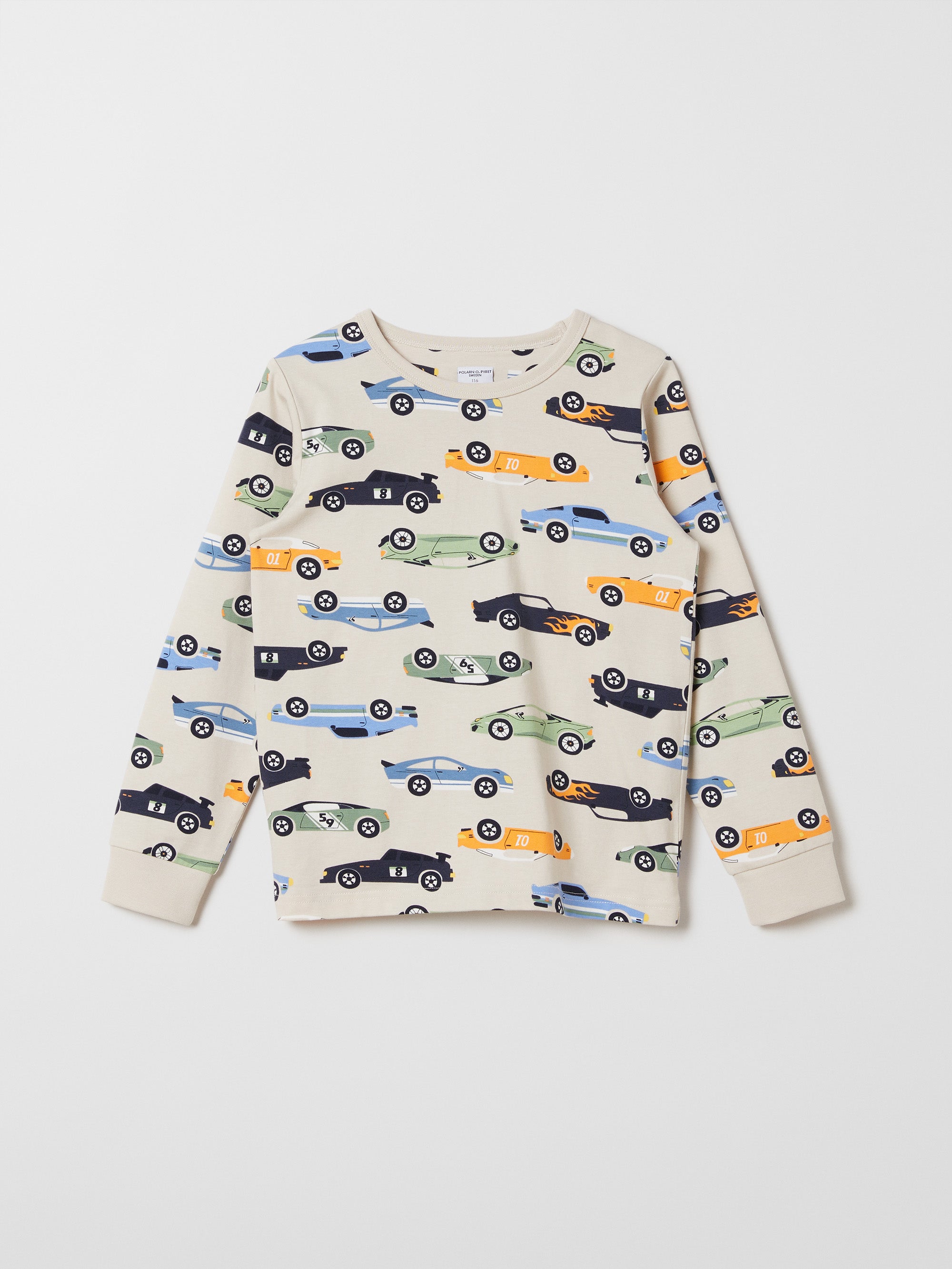 Car Print Kids Top