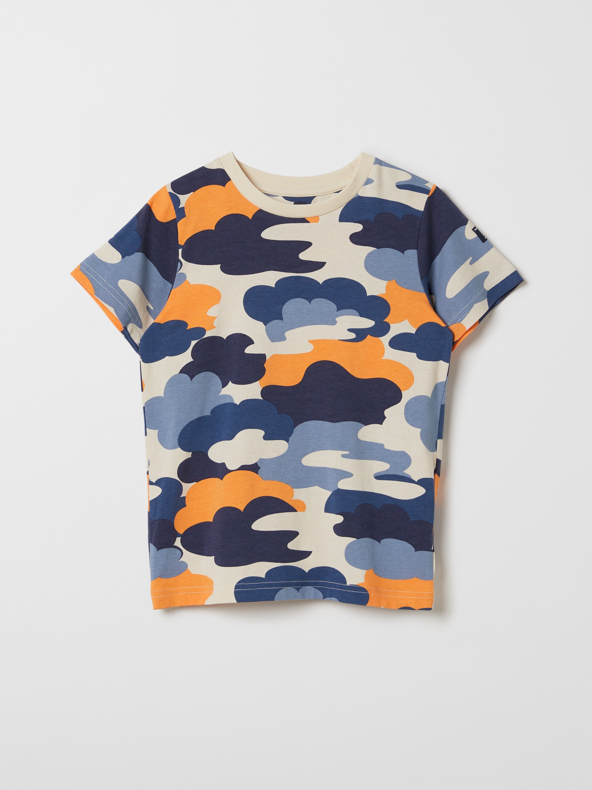 Cloud Print Kids T-shirt