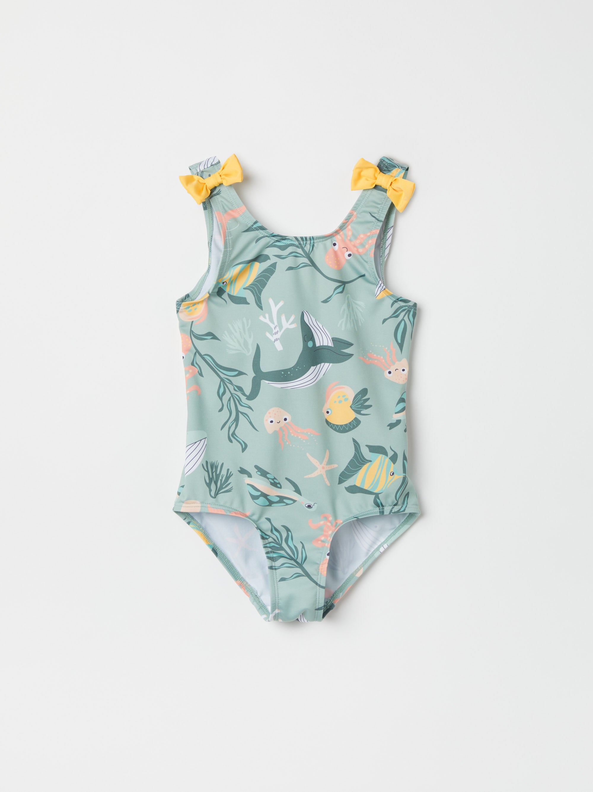 Sealife Print Kids Swimsuit