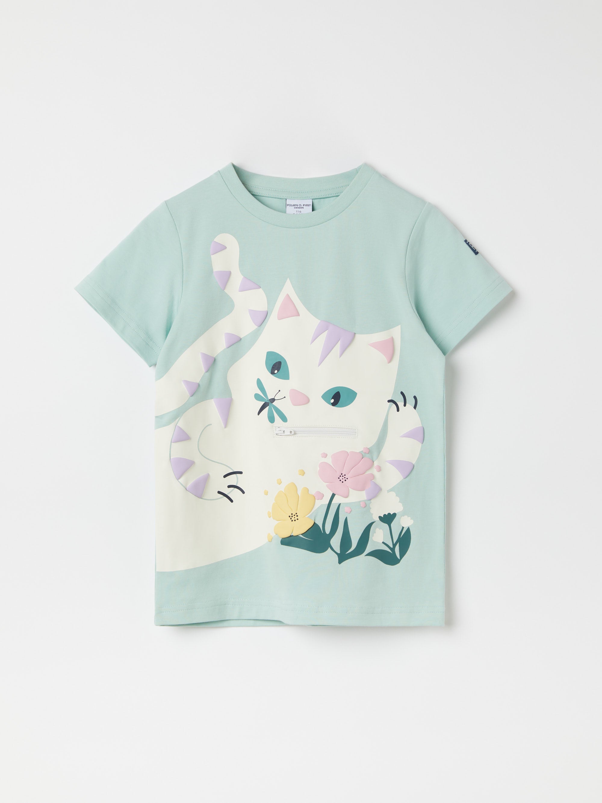 Cat Print Kids T-Shirt
