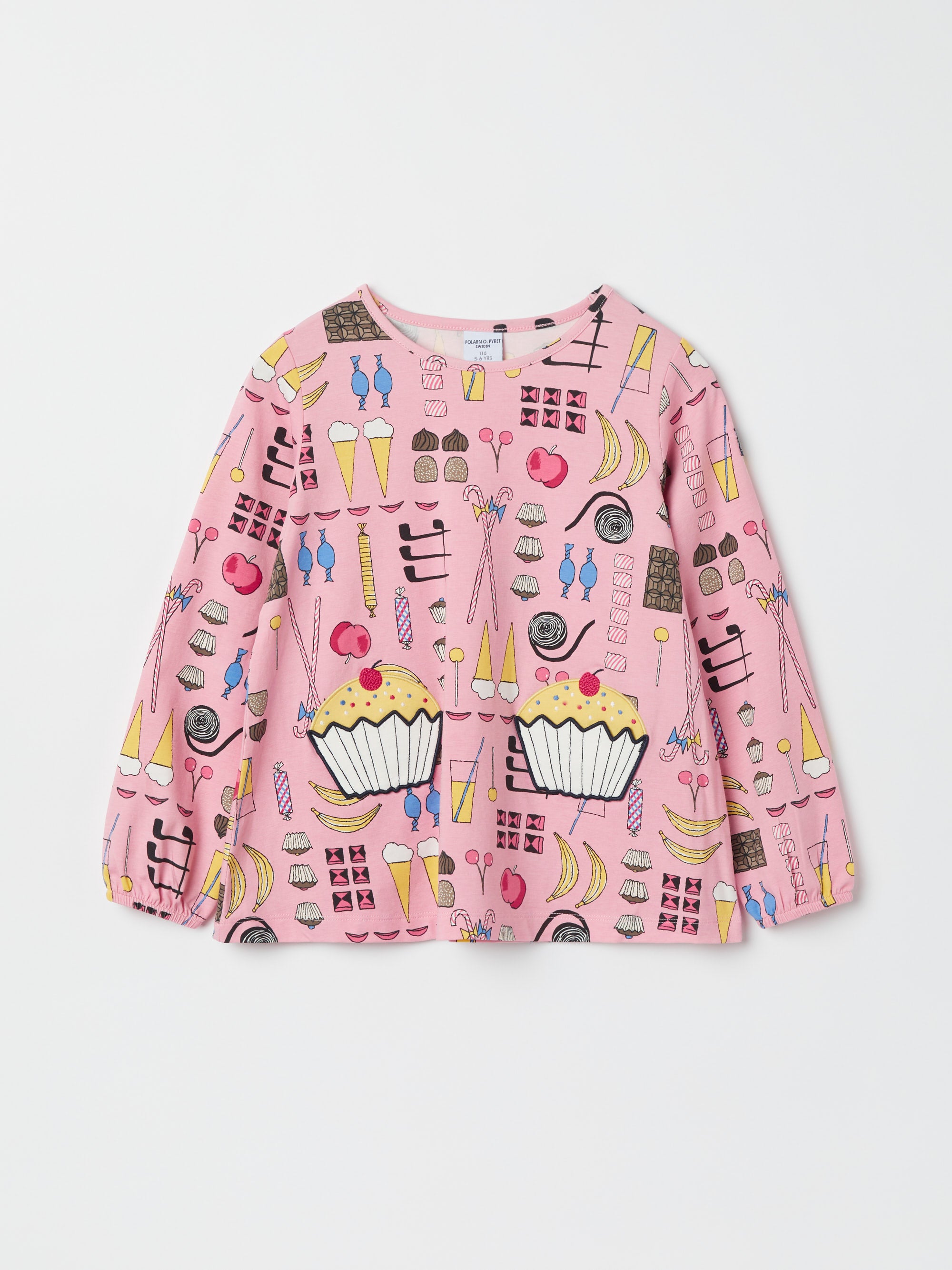 Cup Cake Pockets Kids Top