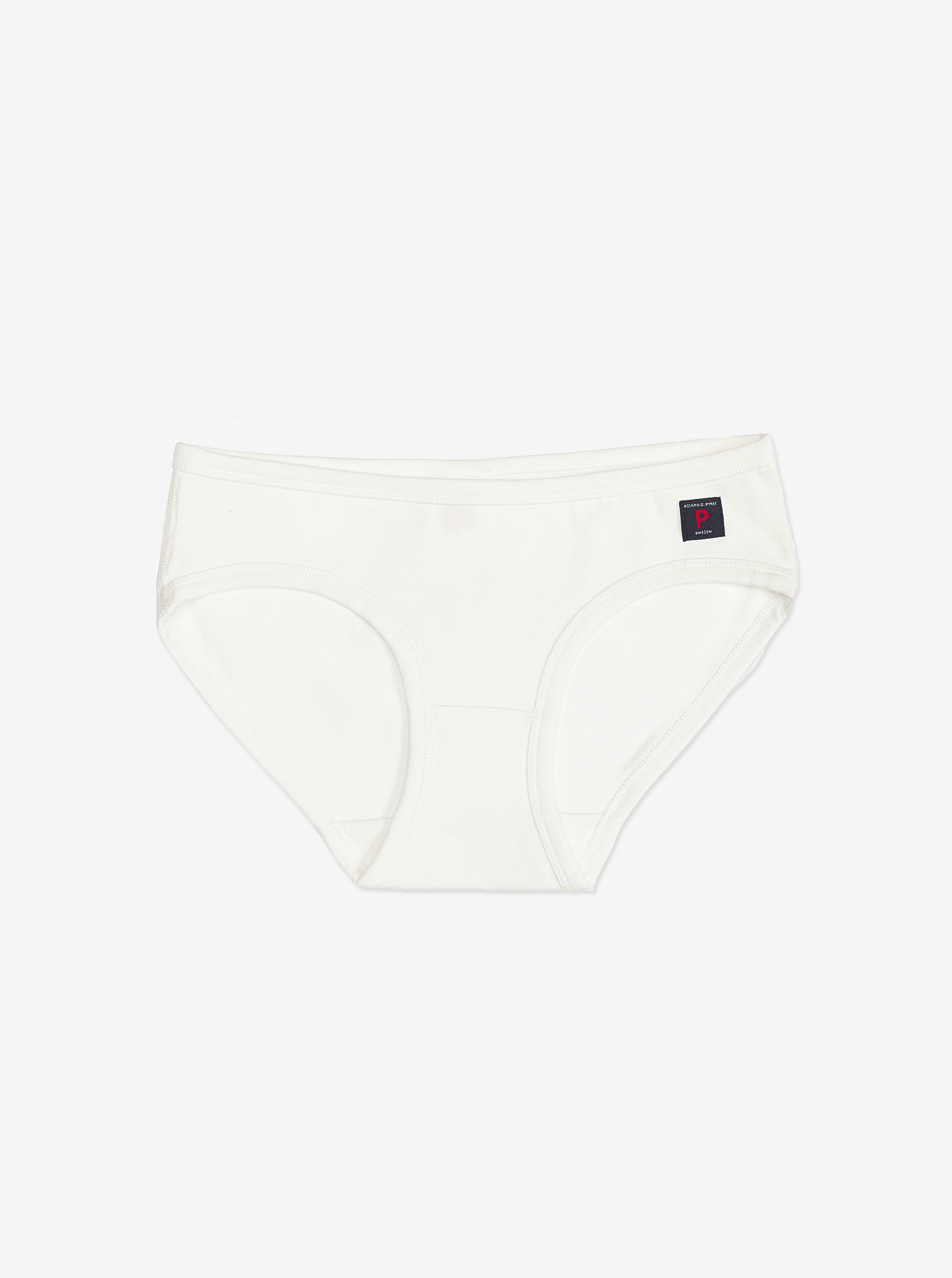 PO.P White Girls Briefs