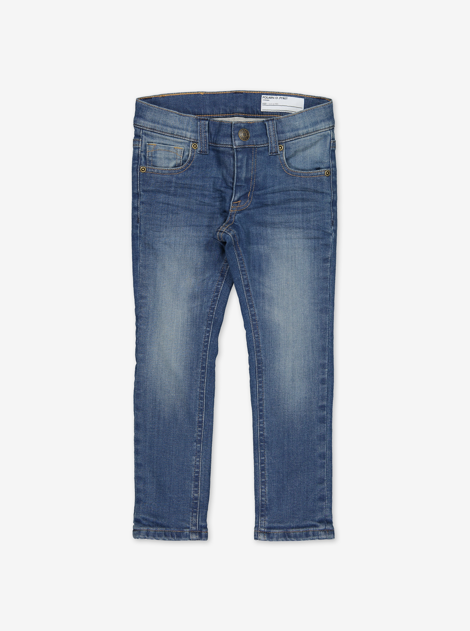 Lined Slim Fit Kids Jeans