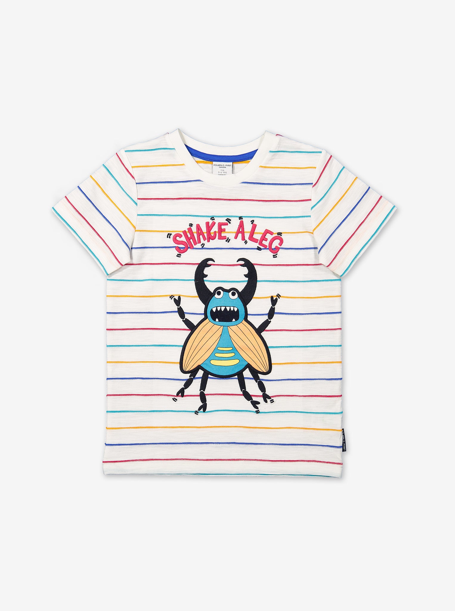 Embroidered Bug Kids T-Shirt