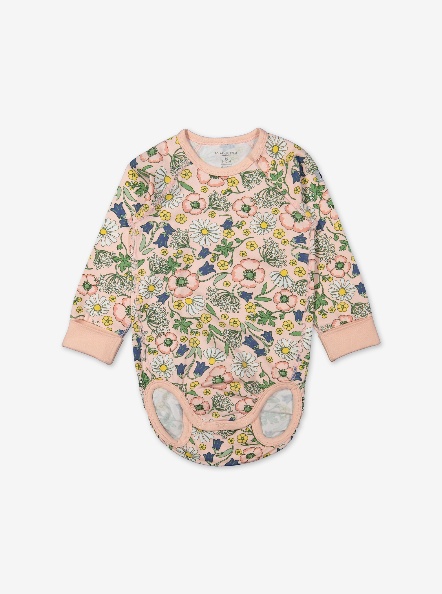 Scandi Floral Baby Bodysuit