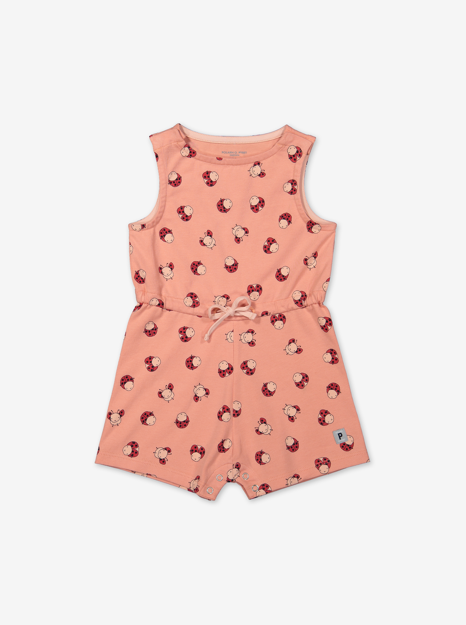 Ladybird Print Baby Romper