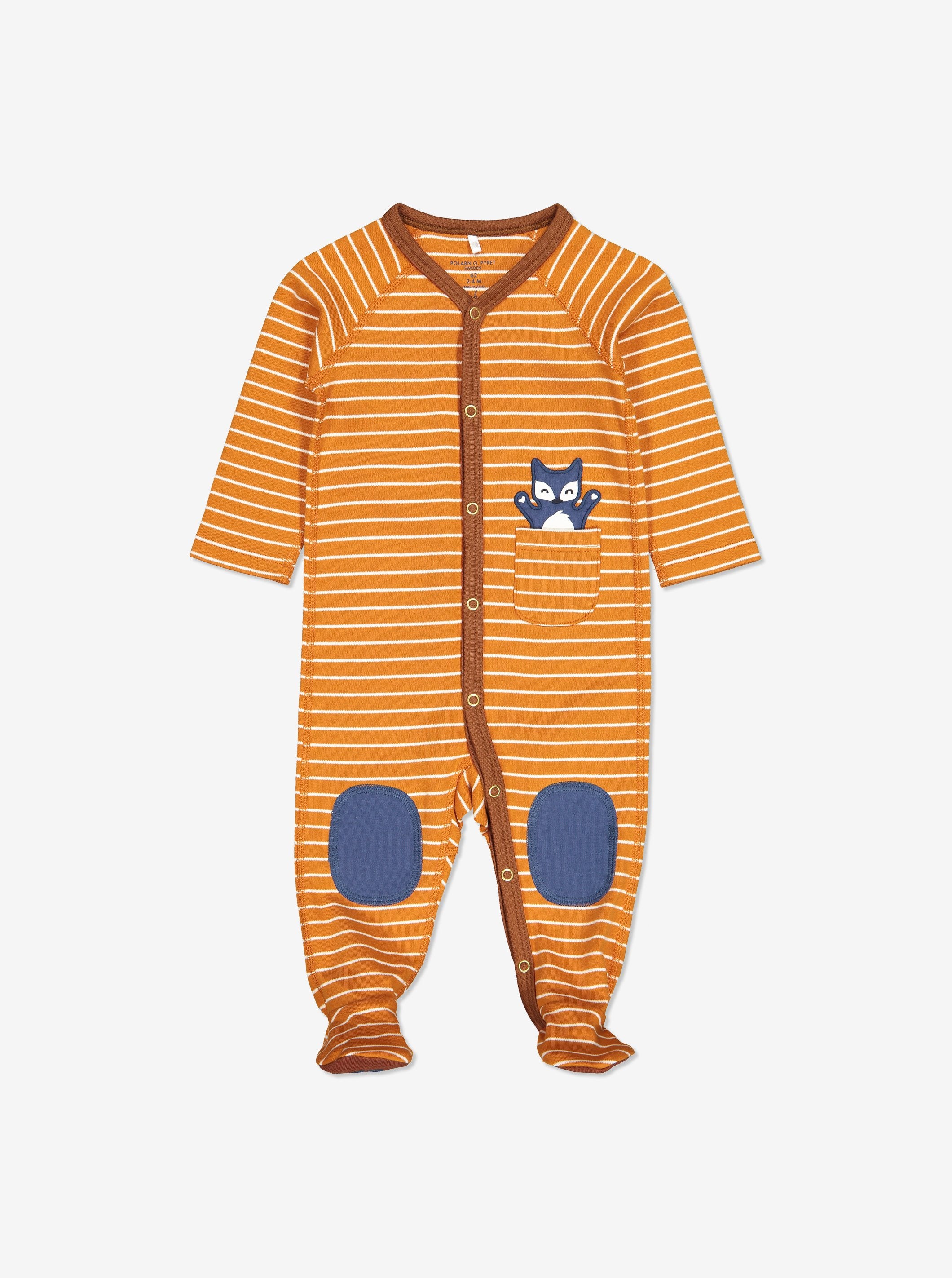 Fox Applique Baby Romper