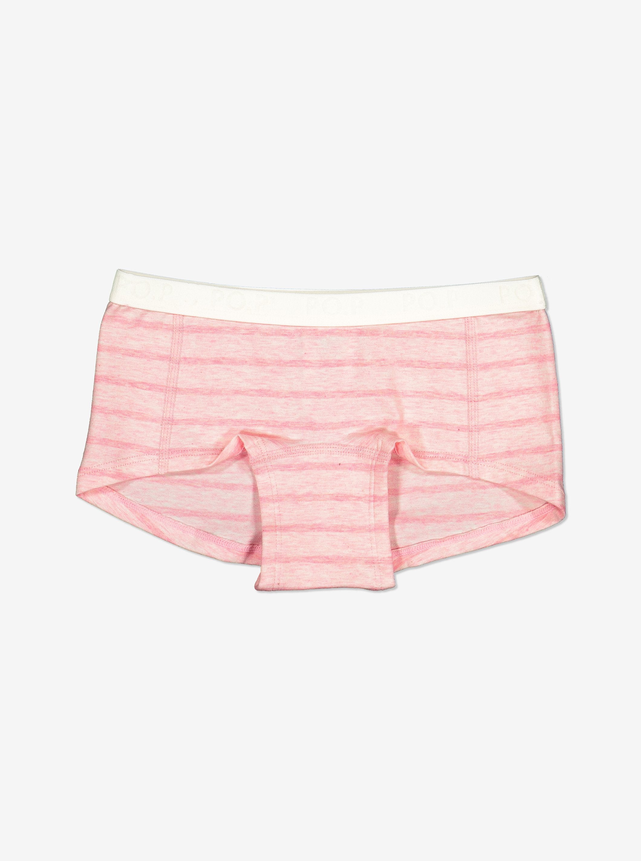 Striped Girls Boxer Briefs