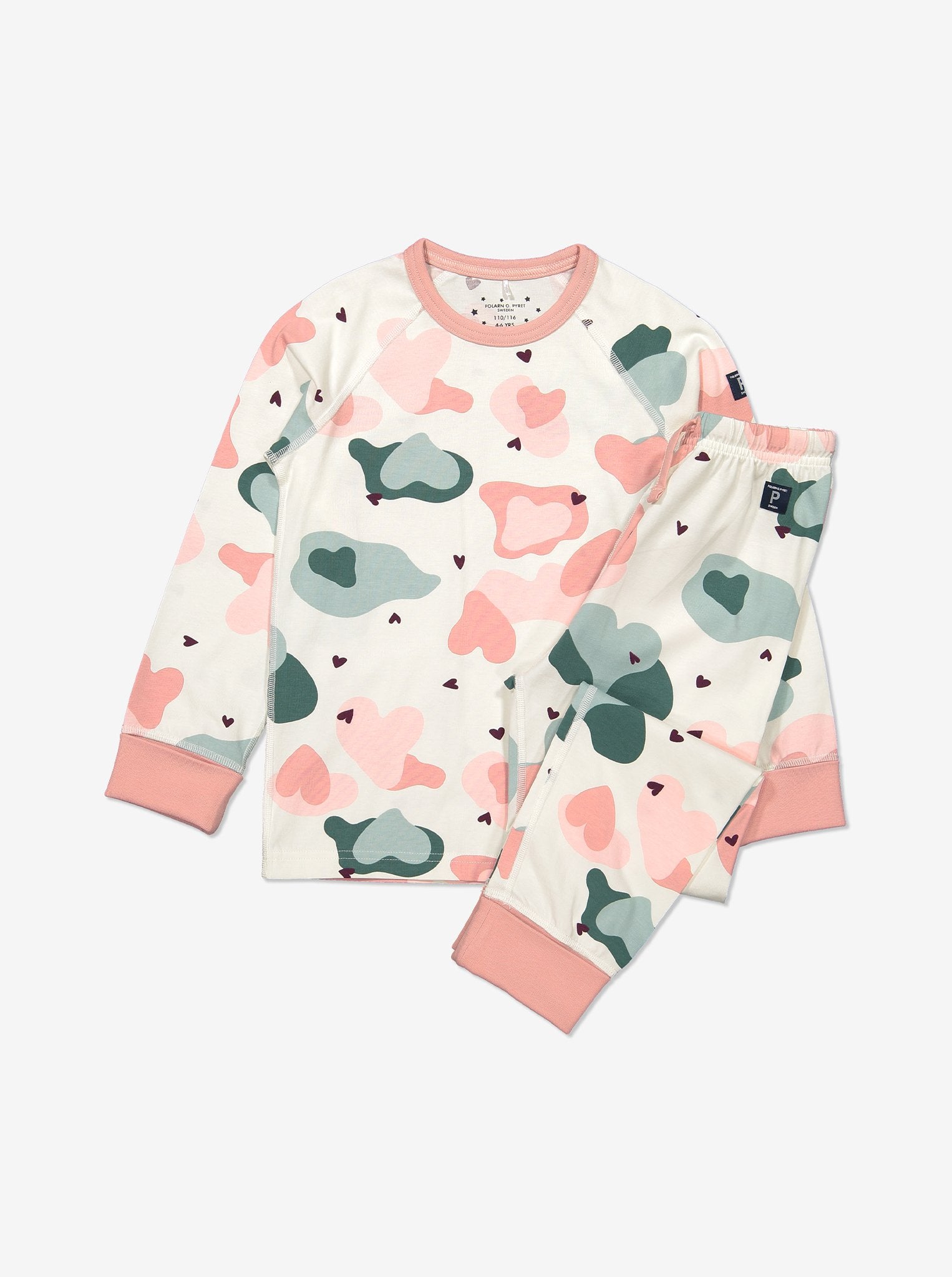 Heart Print Kids Pyjamas