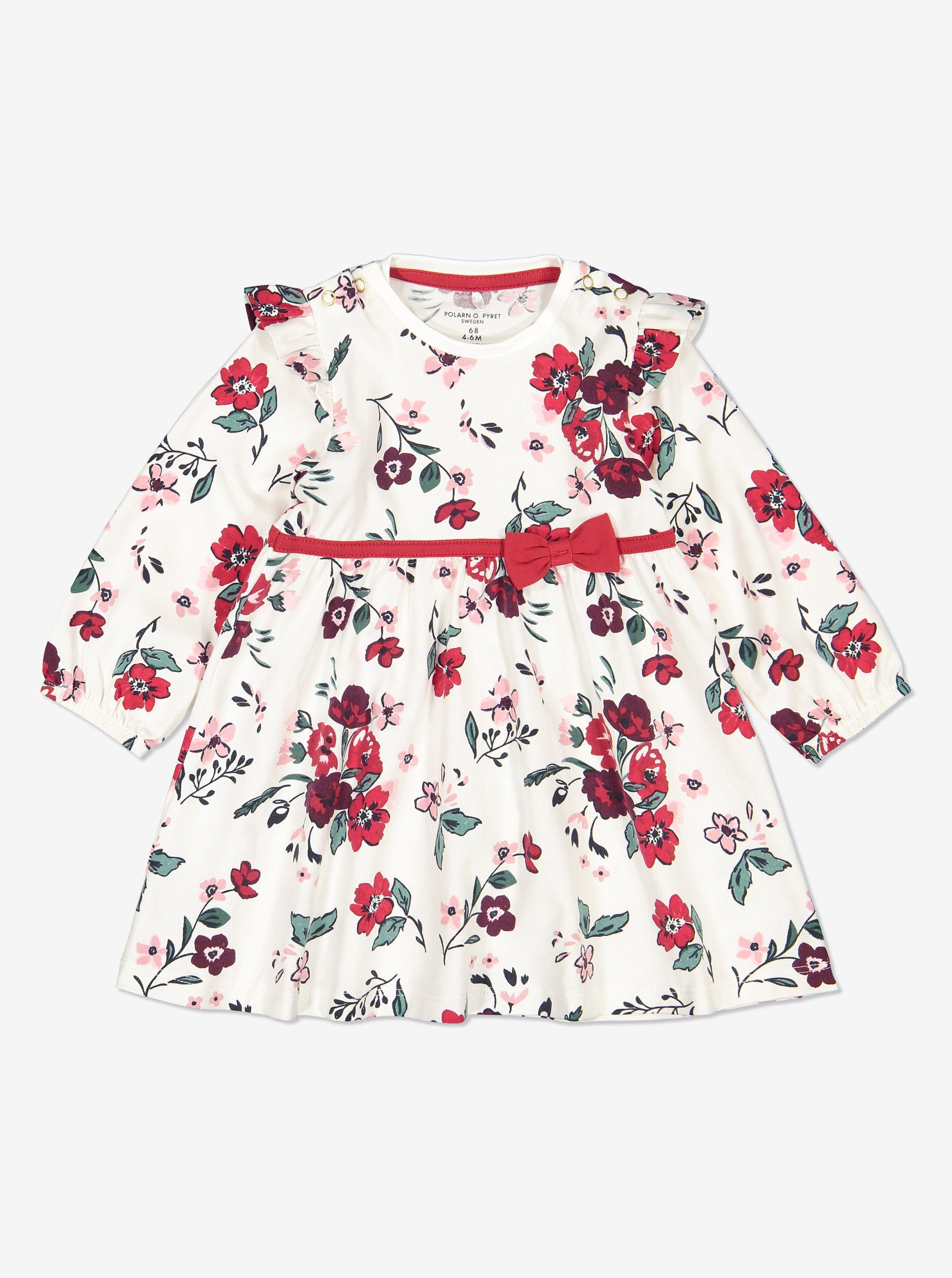 Kids Organic Cotton Floral Dress