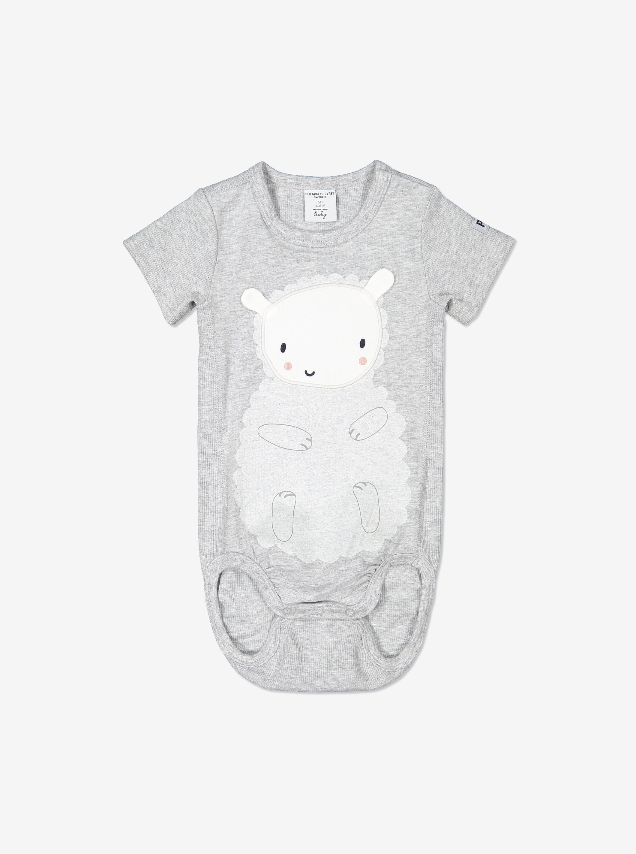 Lamb Applique Babygrow