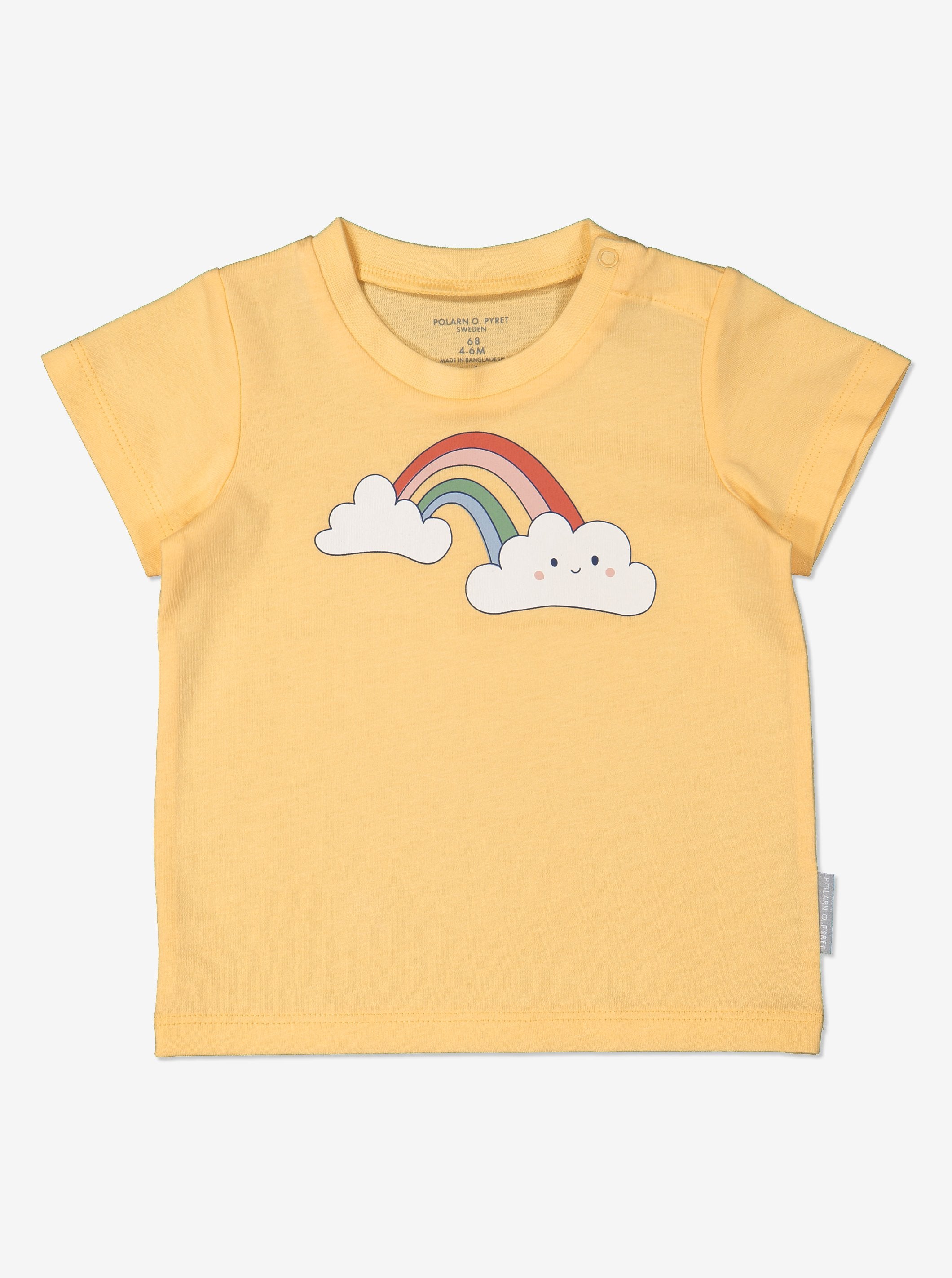 GOTS Organic Rainbow Print T-Shirt